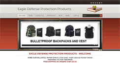 Desktop Screenshot of eagledefenseproducts.com